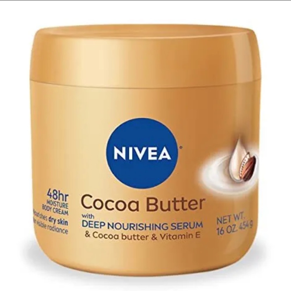 NIVEA Cocoa Butter Body Cream with Deep Nourishing Serum